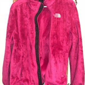 Magenta Fuzzy Northface